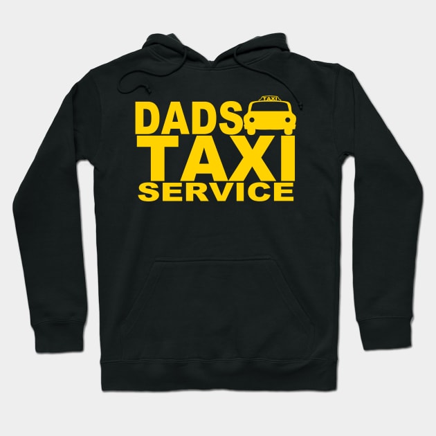 Dads Taxi Hoodie by LandriArt